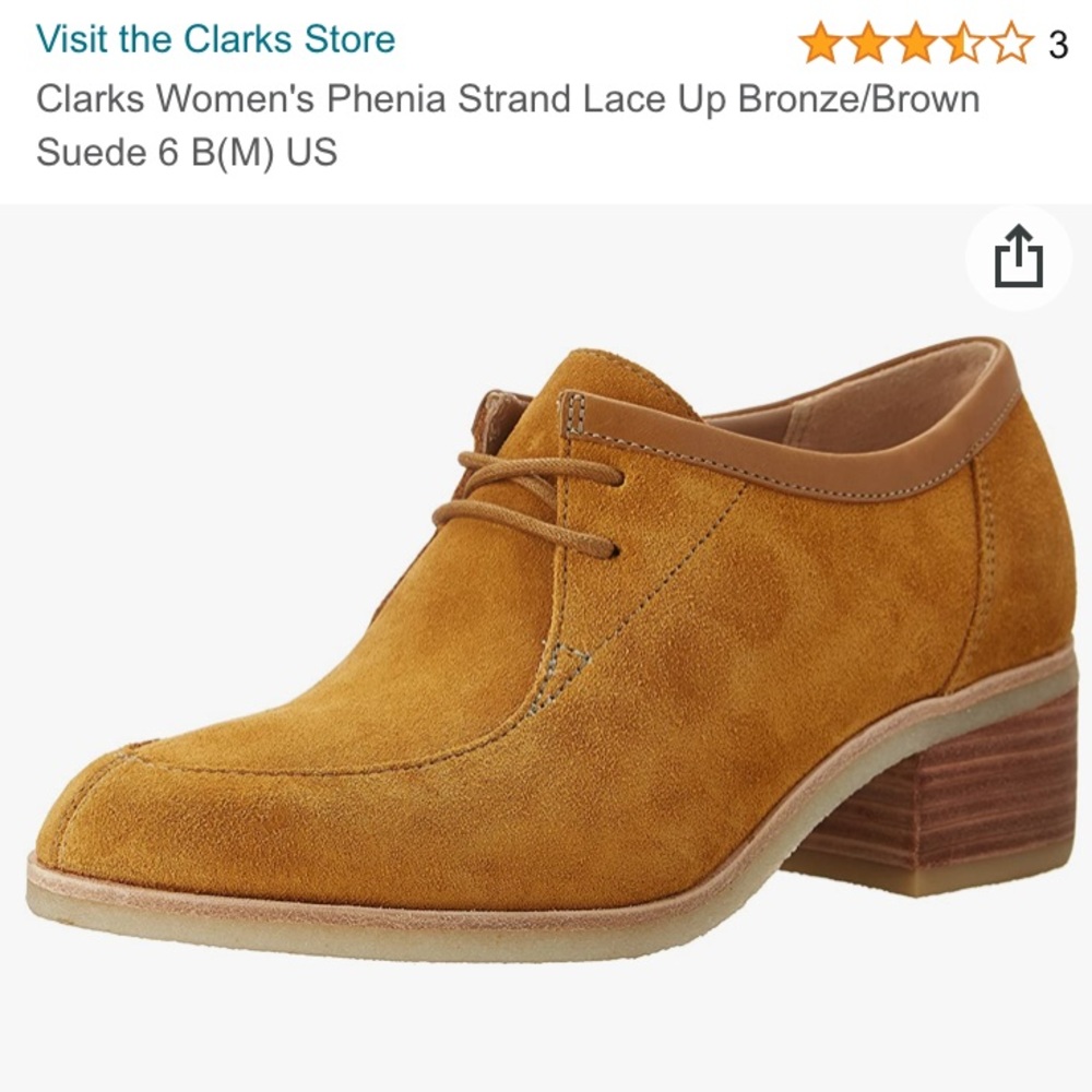 Clark’s Originals Phenia Strand In Bronze Brown